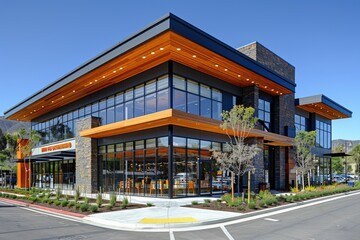Retail and big-box facility