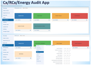 Historical Singh360 commissioning retro-commissioning and energy audit application interface